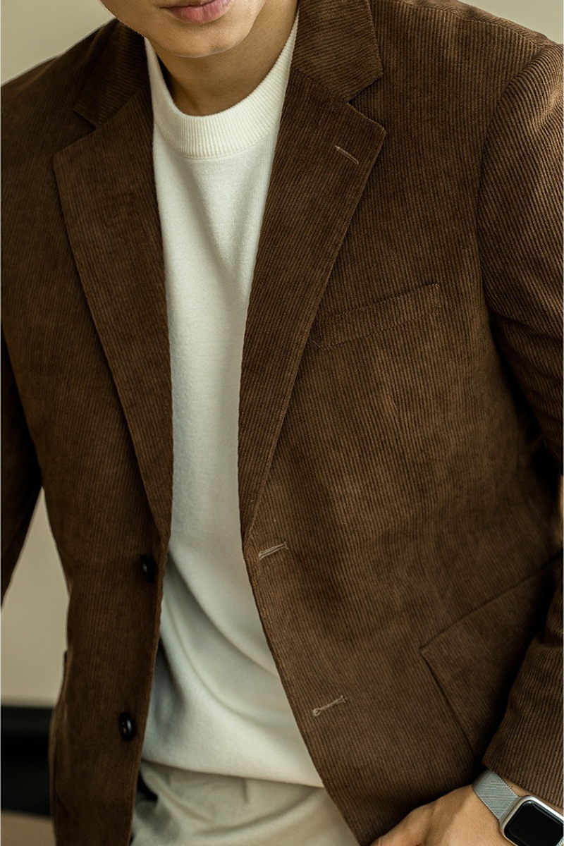 SEBASTIEN CORDUROY BLAZER