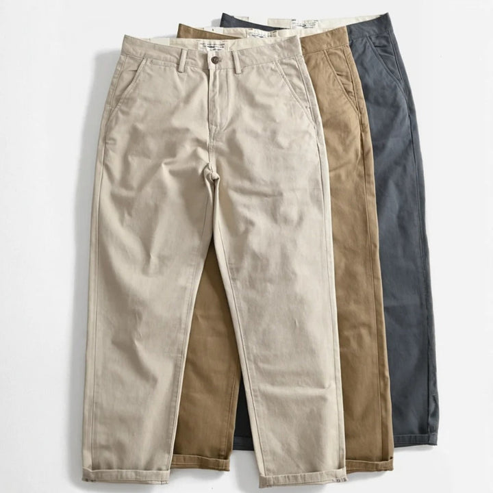 SLIM FIT TROUSERS