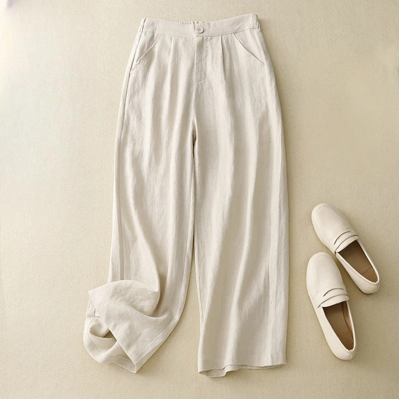 CHLOE™ LINEN TROUSERS