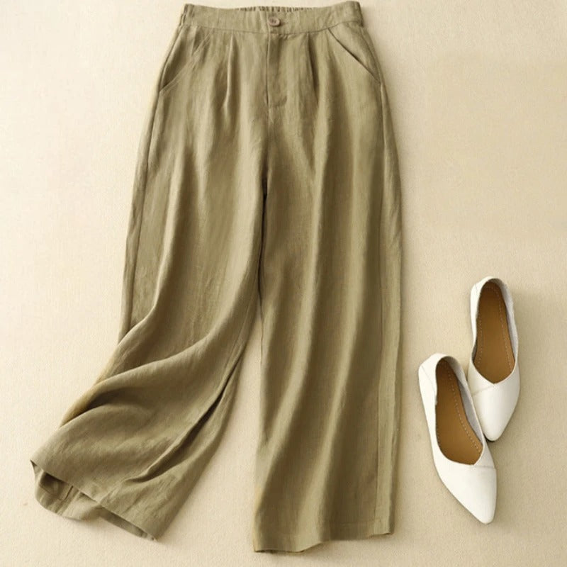 CHLOE™ LINEN TROUSERS