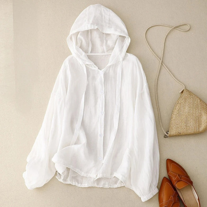 RADA LINEN HOODIE
