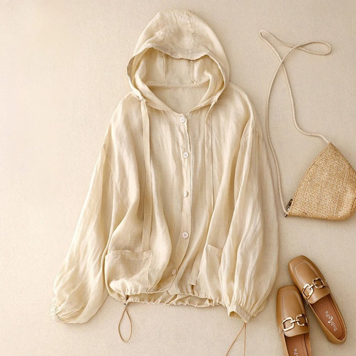 RADA LINEN HOODIE