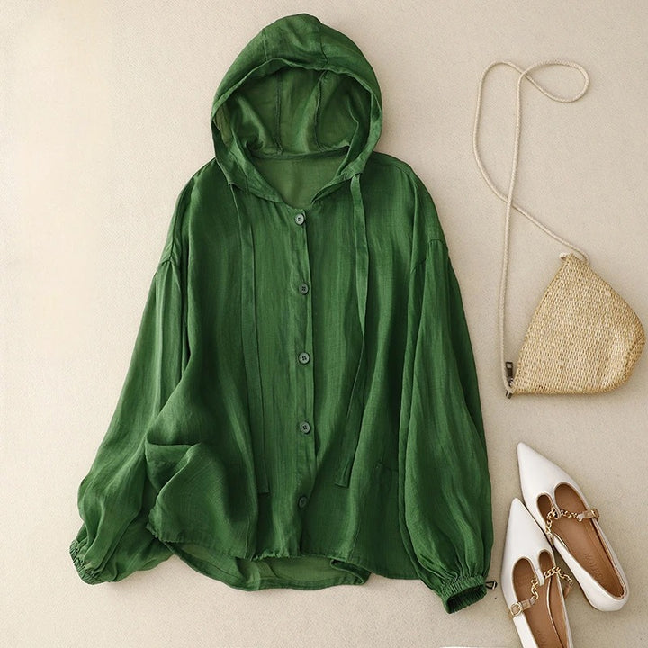 RADA LINEN HOODIE
