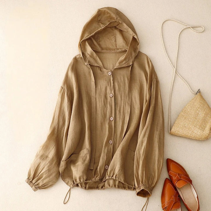 RADA LINEN HOODIE