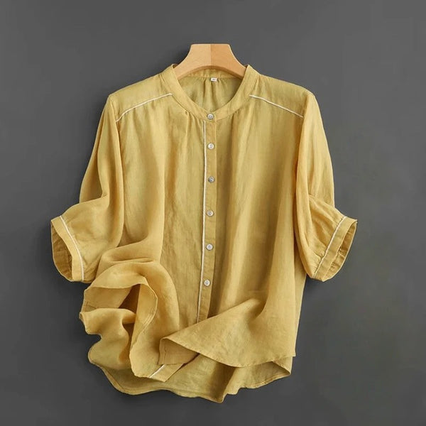 LIA LINEN SHIRT
