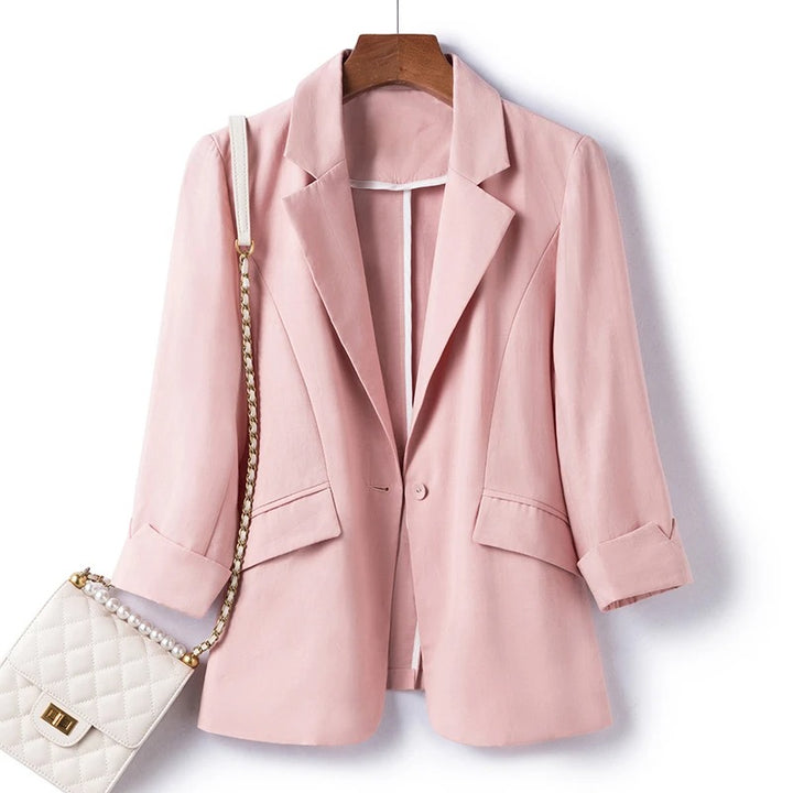 JULIA LINEN BLAZER