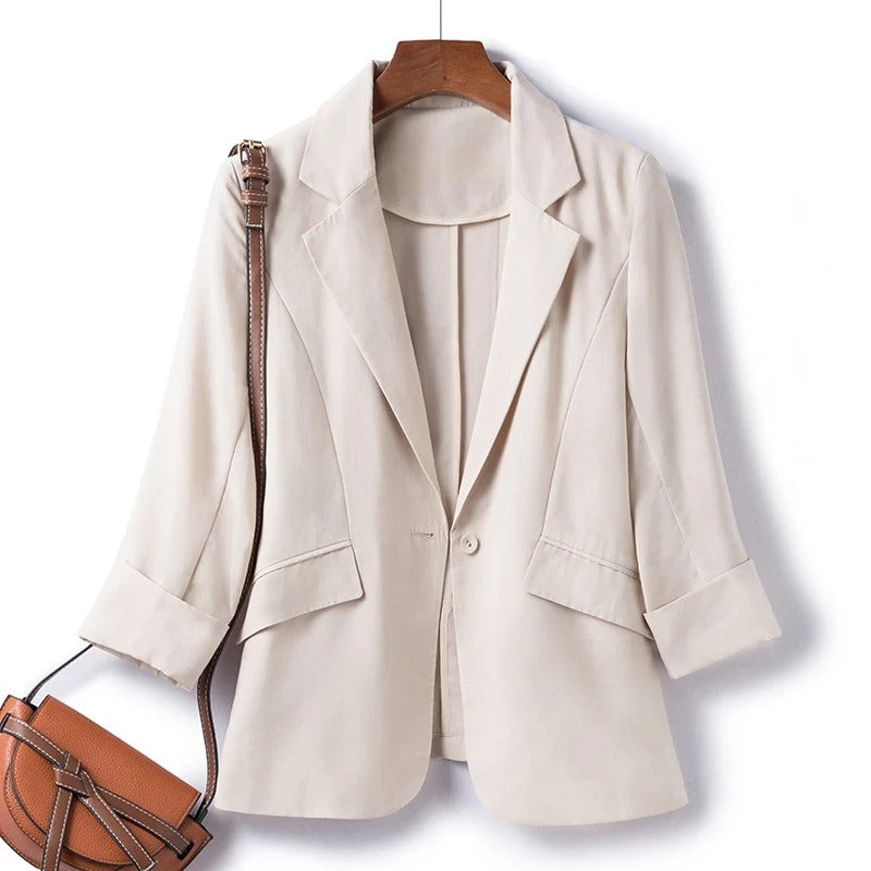 JULIA LINEN BLAZER