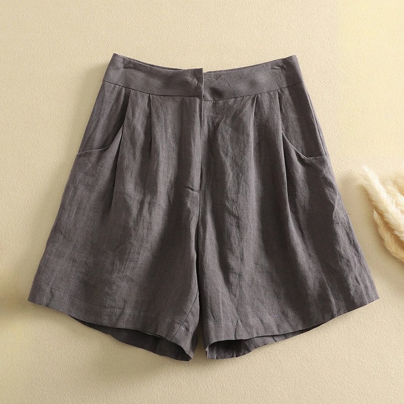 MEGAN LINEN SHORTS