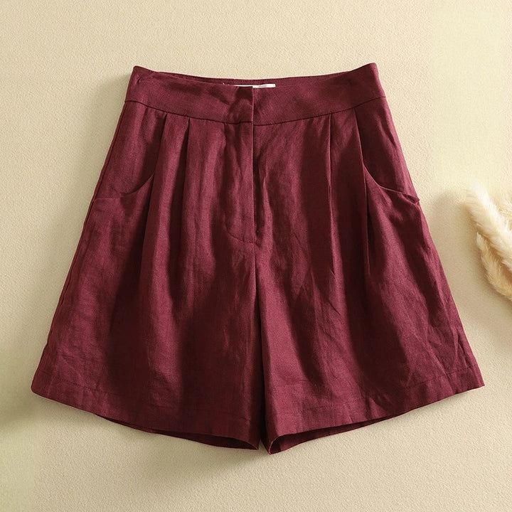 MEGAN LINEN SHORTS