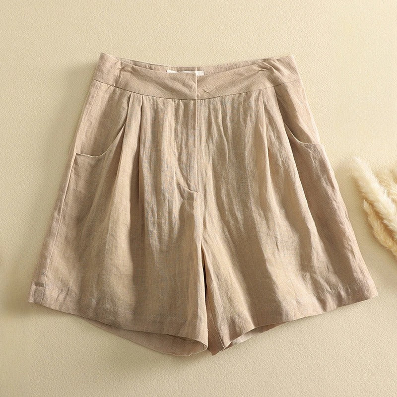MEGAN LINEN SHORTS