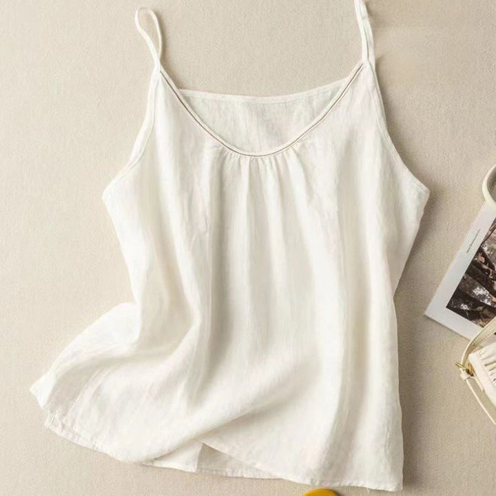 JULIA LINEN TOP