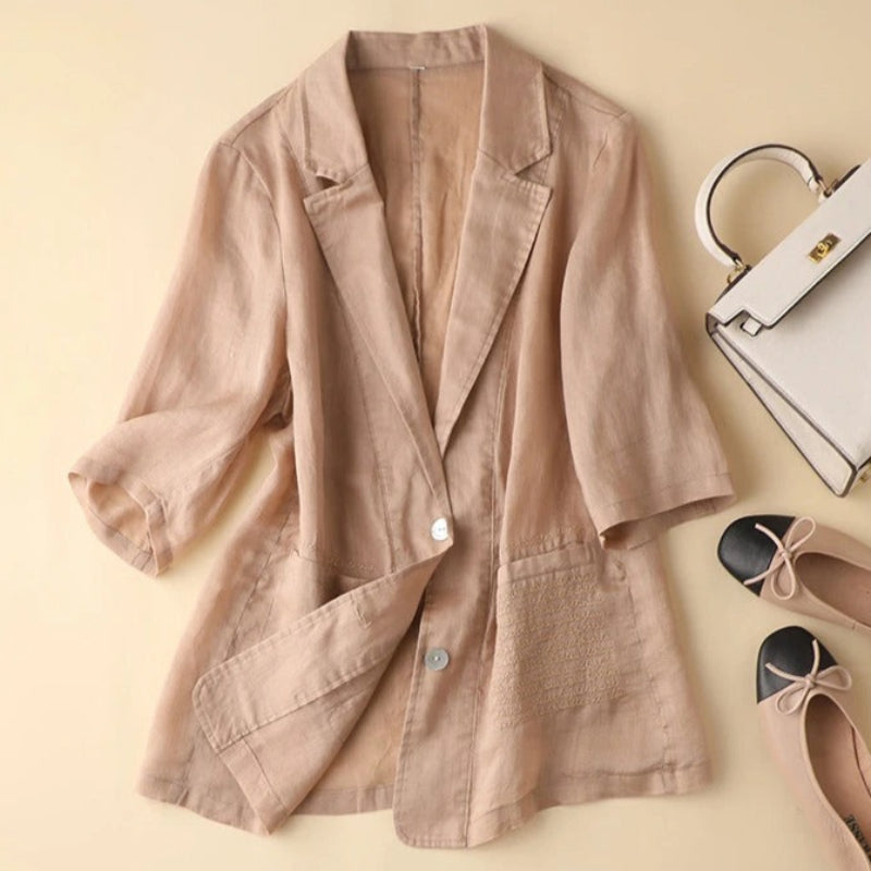 CAROLINA LINEN BLAZER