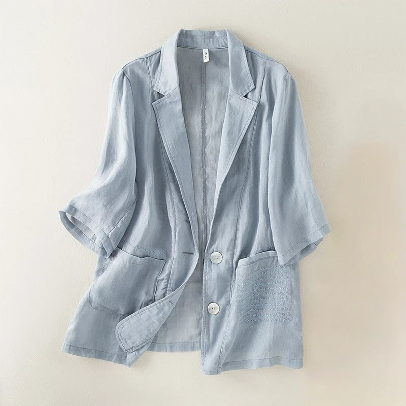 CAROLINA LINEN BLAZER