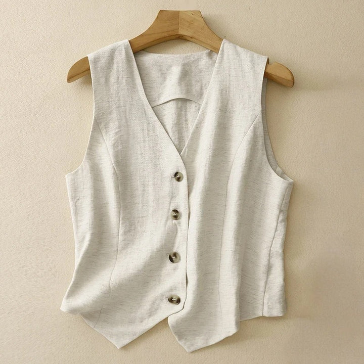 NOVA LINEN VEST