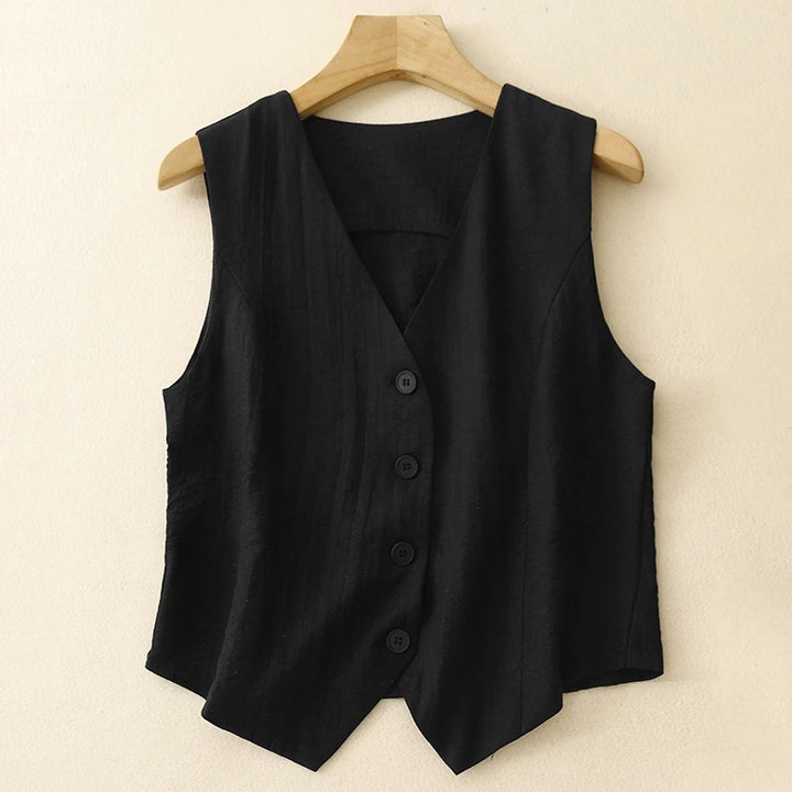 NOVA LINEN VEST