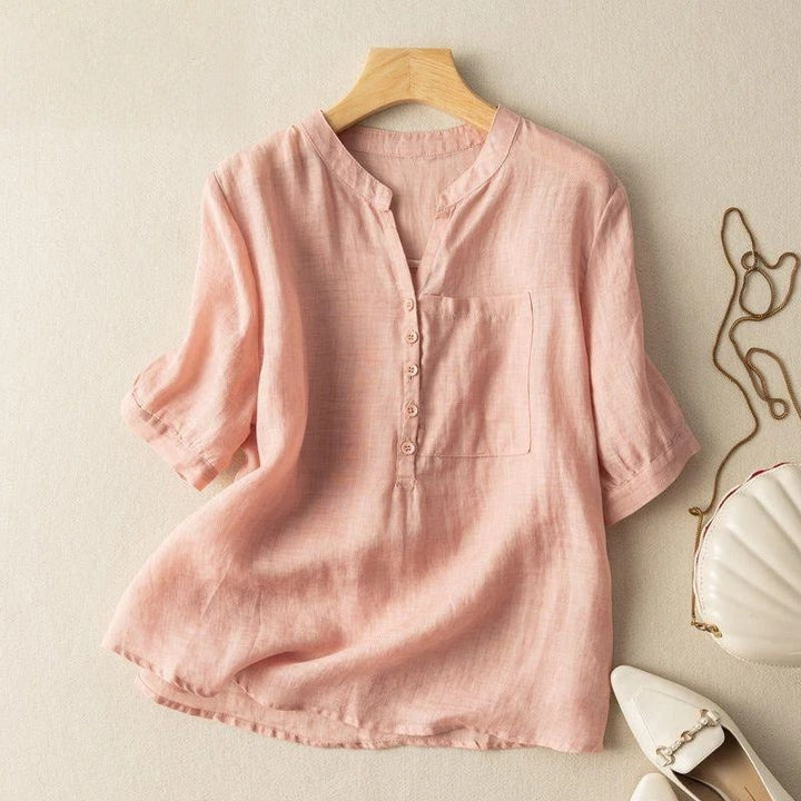 MIRI LINEN BLOUSE