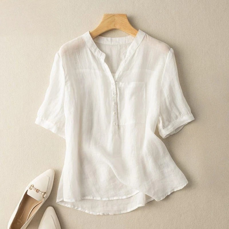 MIRI LINEN BLOUSE
