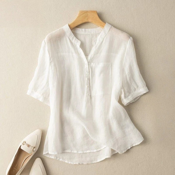 MIRI LINEN BLOUSE