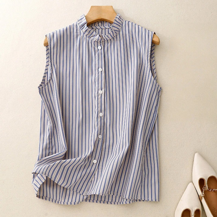 NICKI LINEN BLOUSE
