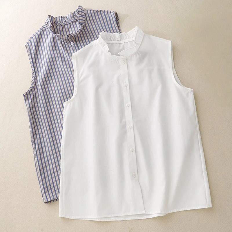 NICKI LINEN BLOUSE
