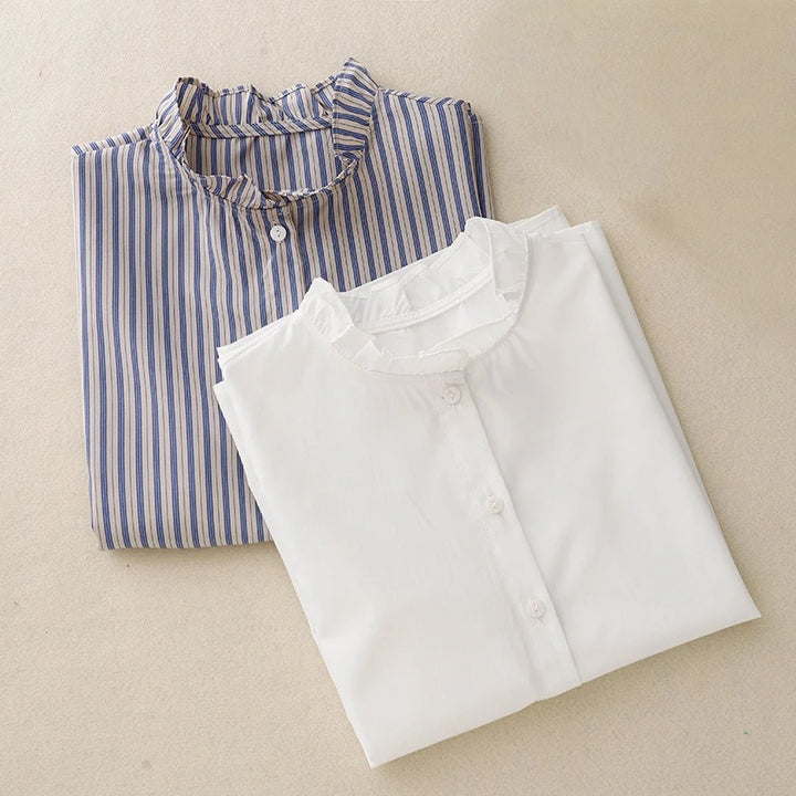 NICKI LINEN BLOUSE