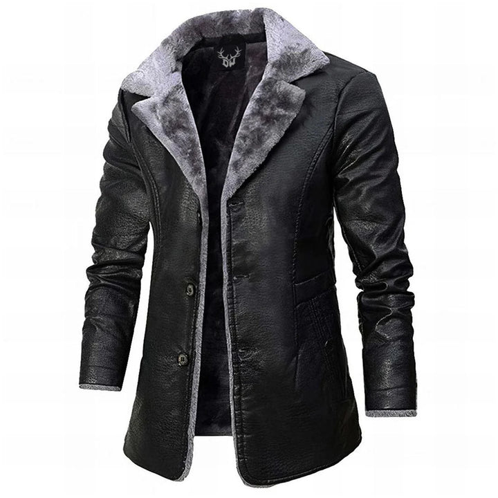 KENNETH REBELS | ELEGANT AND CASUAL LEATHER JACKET FOR MEN