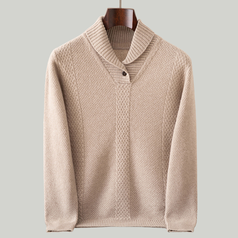 HENLEY™ WOOL SWEATER