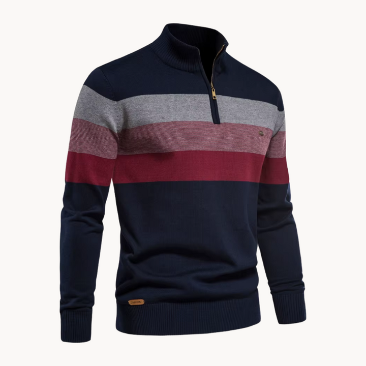 BUCK | QUARTER ZIP SWEATER