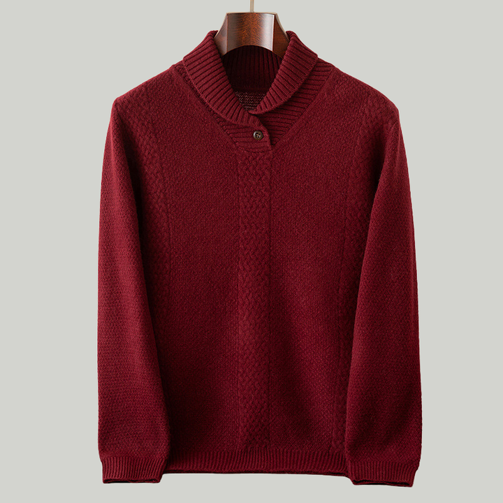 HENLEY™ WOOL SWEATER