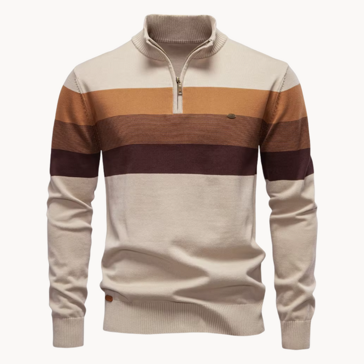 BUCK | QUARTER ZIP SWEATER