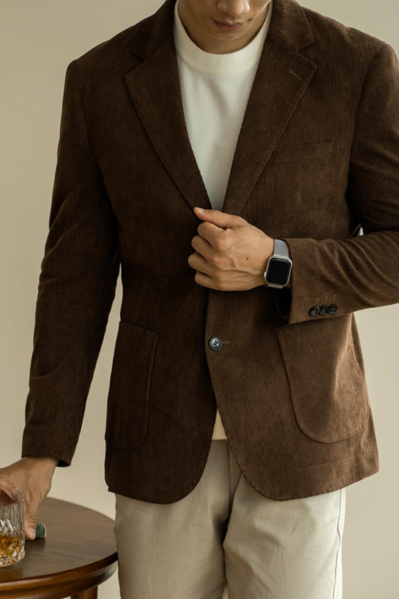 SEBASTIEN CORDUROY BLAZER