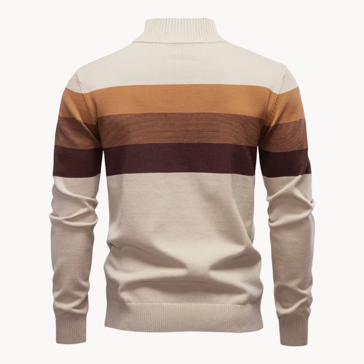 BUCK | QUARTER ZIP SWEATER