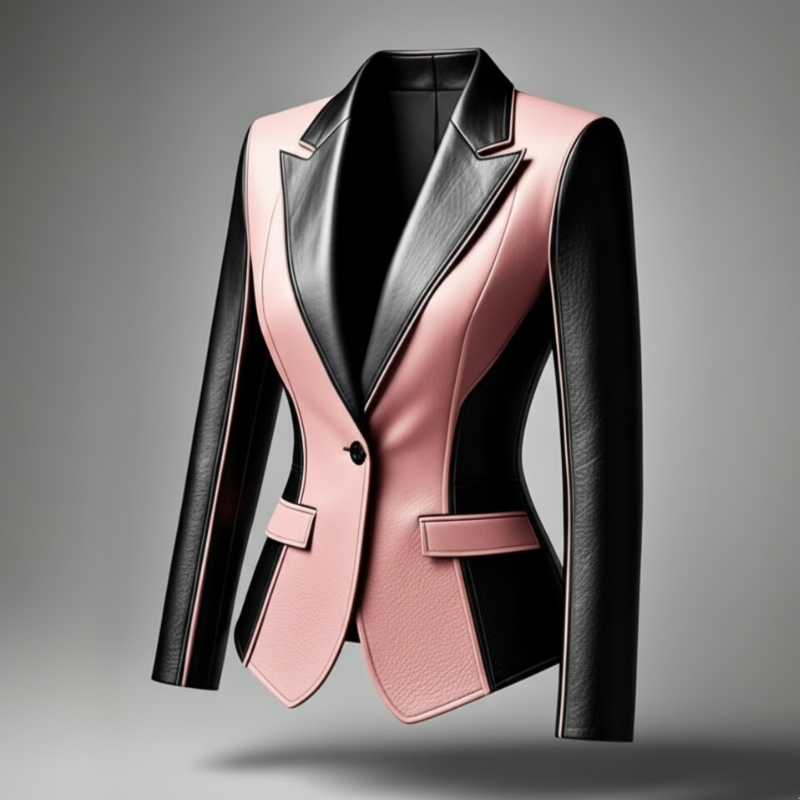GIANNA™ LEATHER BLAZER