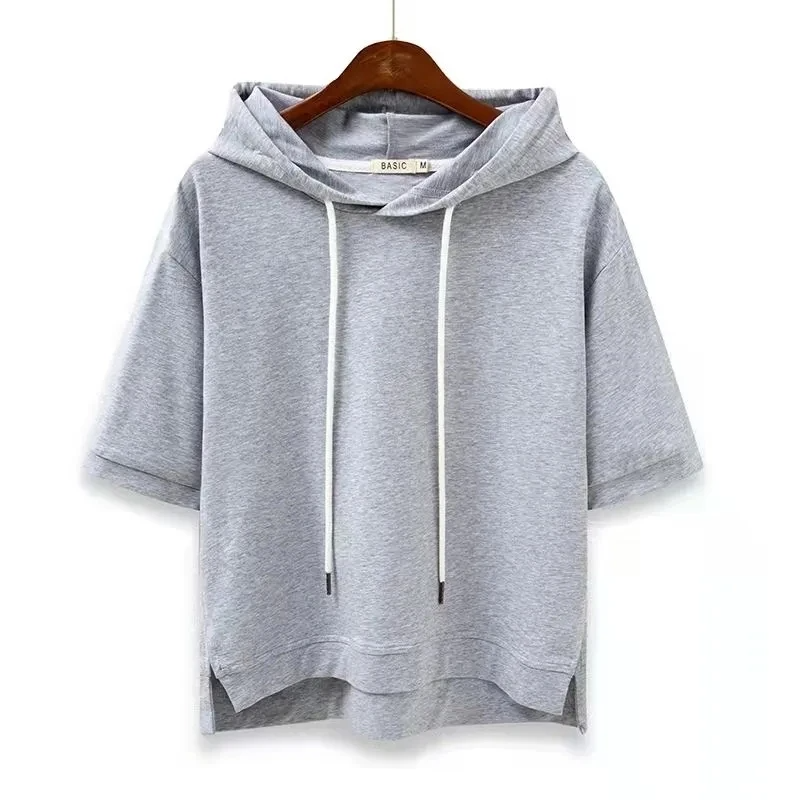 SANDRA | SHORT-SLEEVE HOODIE
