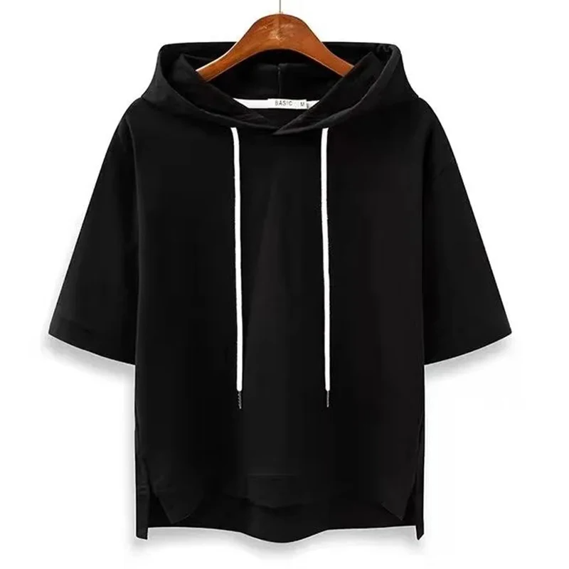 SANDRA | SHORT-SLEEVE HOODIE