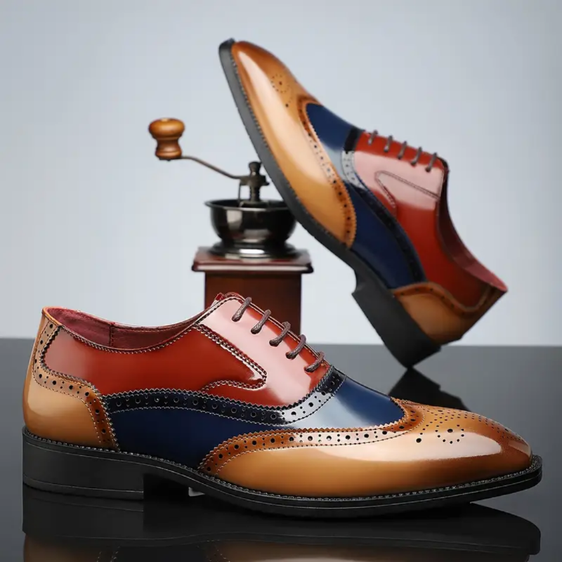 Harry – Vintage Wingtip Brogues