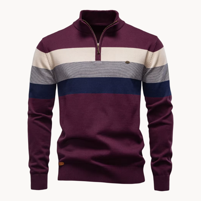 BUCK | QUARTER ZIP SWEATER