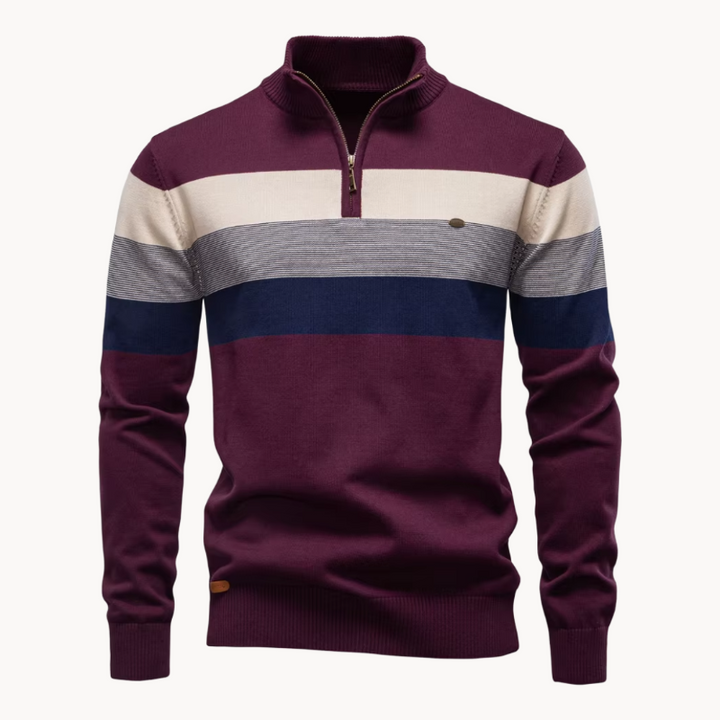 BUCK | QUARTER ZIP SWEATER
