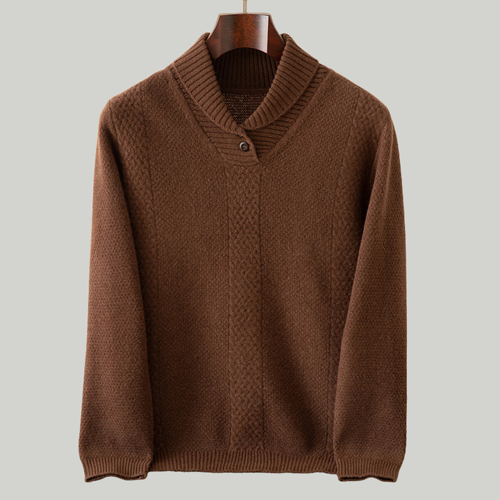 HENLEY™ WOOL SWEATER