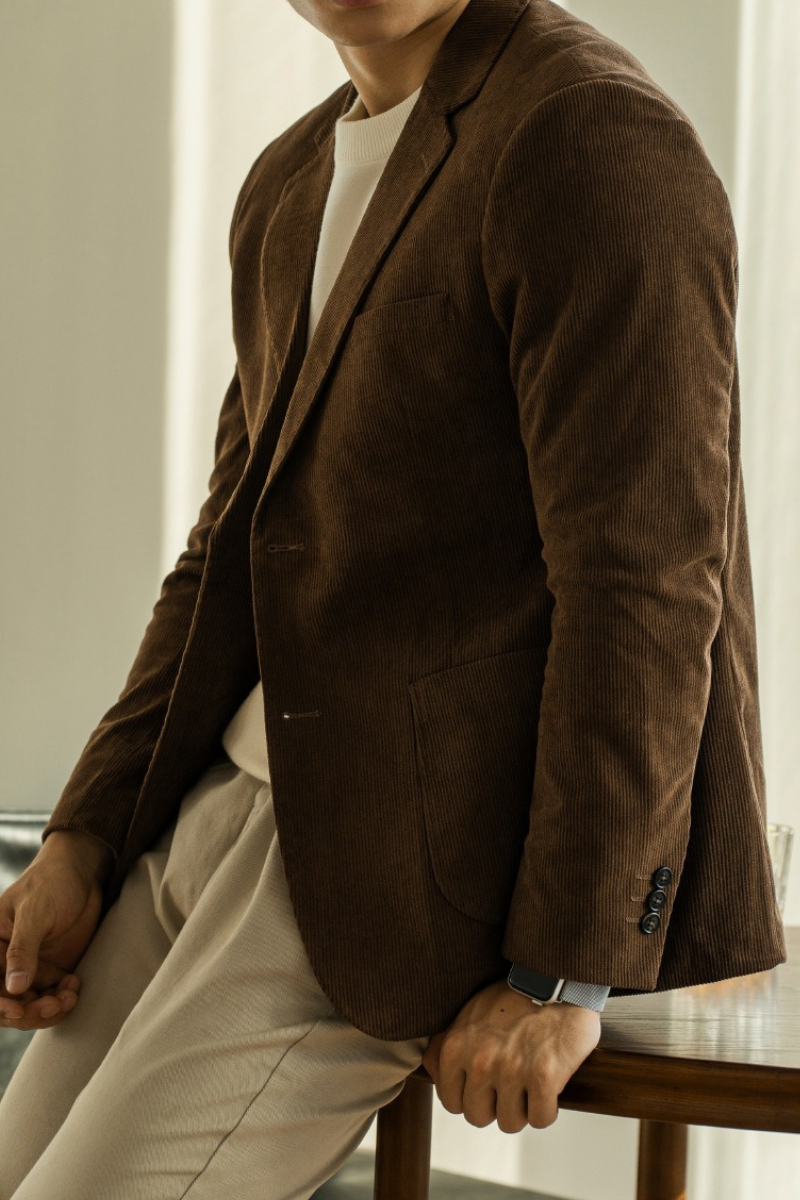 SEBASTIEN CORDUROY BLAZER