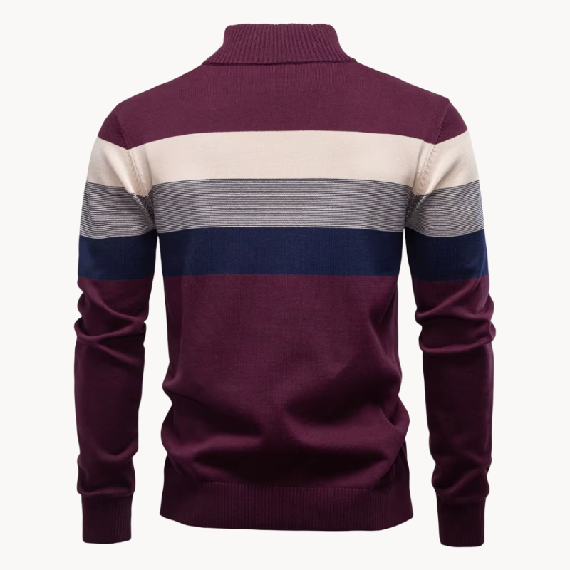 BUCK | QUARTER ZIP SWEATER