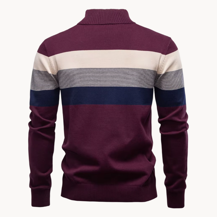 BUCK | QUARTER ZIP SWEATER