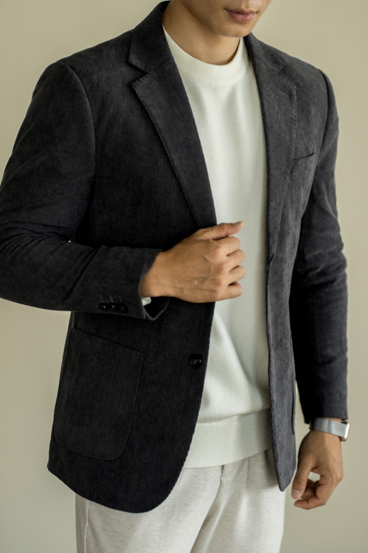 SEBASTIEN CORDUROY BLAZER