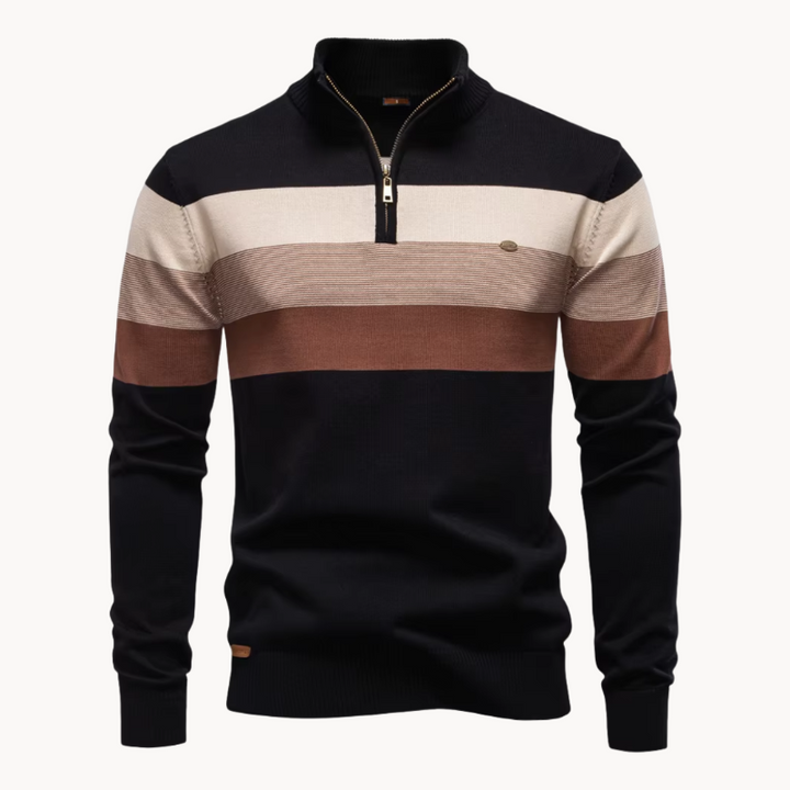 BUCK | QUARTER ZIP SWEATER