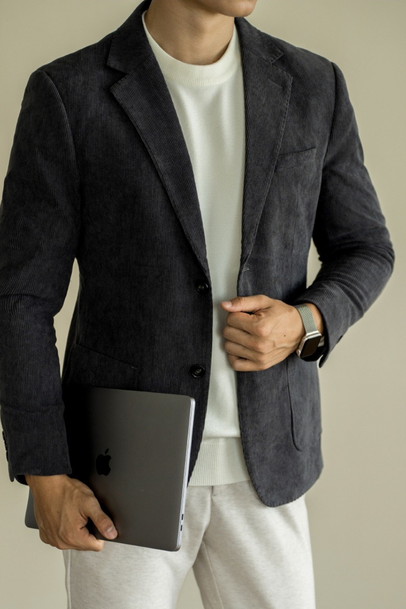 SEBASTIEN CORDUROY BLAZER