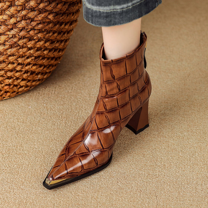 LEVONIA LEATHER BOOTS