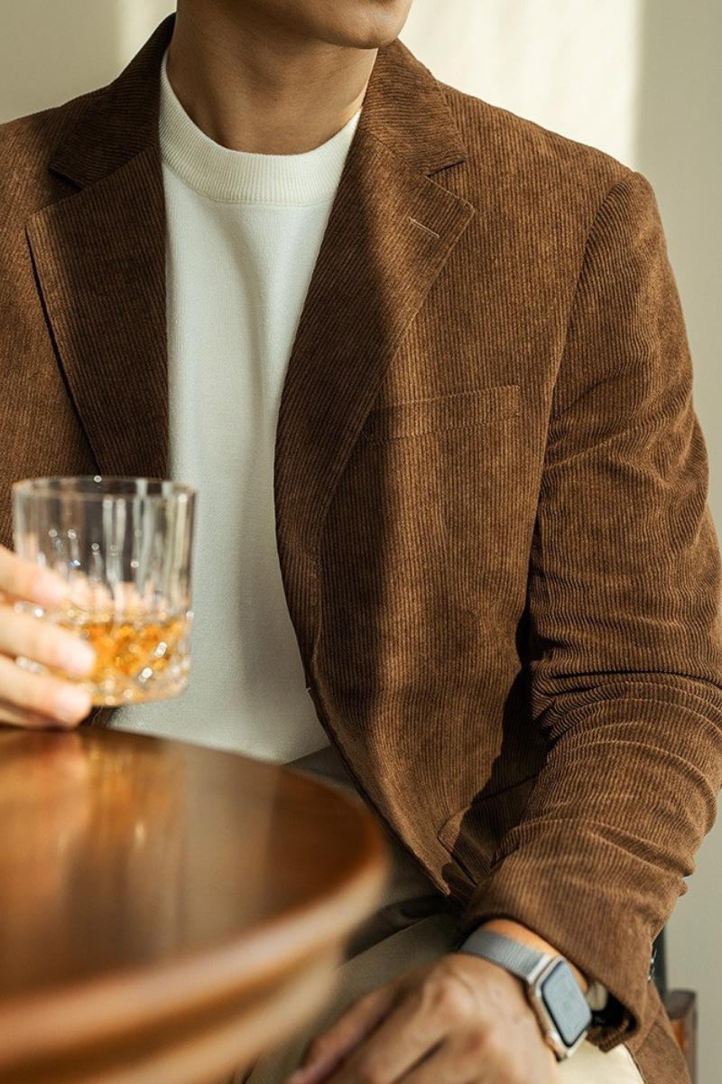 SEBASTIEN CORDUROY BLAZER