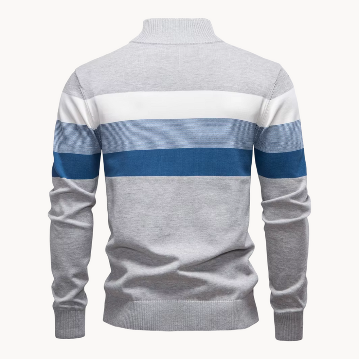 BUCK | QUARTER ZIP SWEATER
