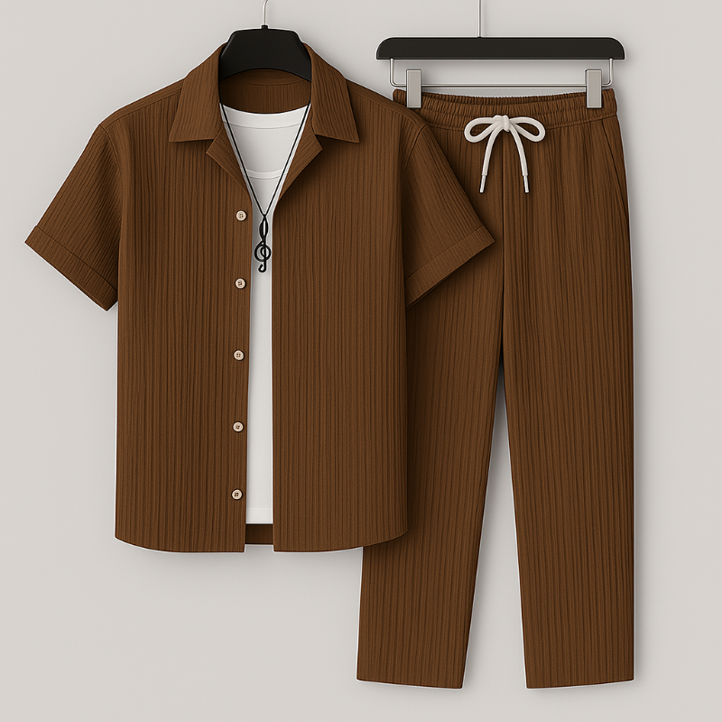 Cavari Relaxed Linen Set