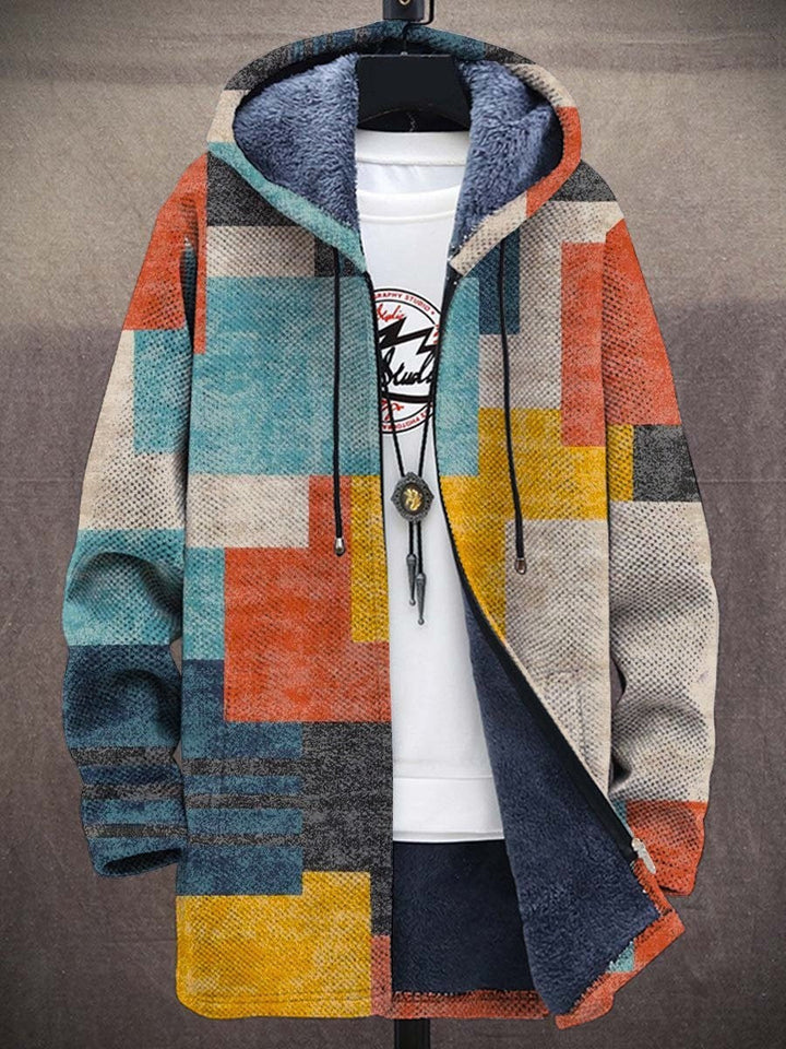 Delilah™ | Luxuriöse Kunstinspirierte Kapuzenjacke mit Reißverschluss